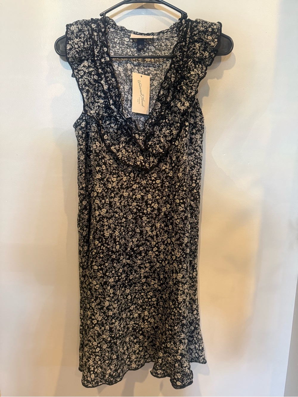 Universal Thread Women’s Sleeveless Ruffle Midi A Line Dress Size XS